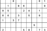 sudoku leicht bis mittel