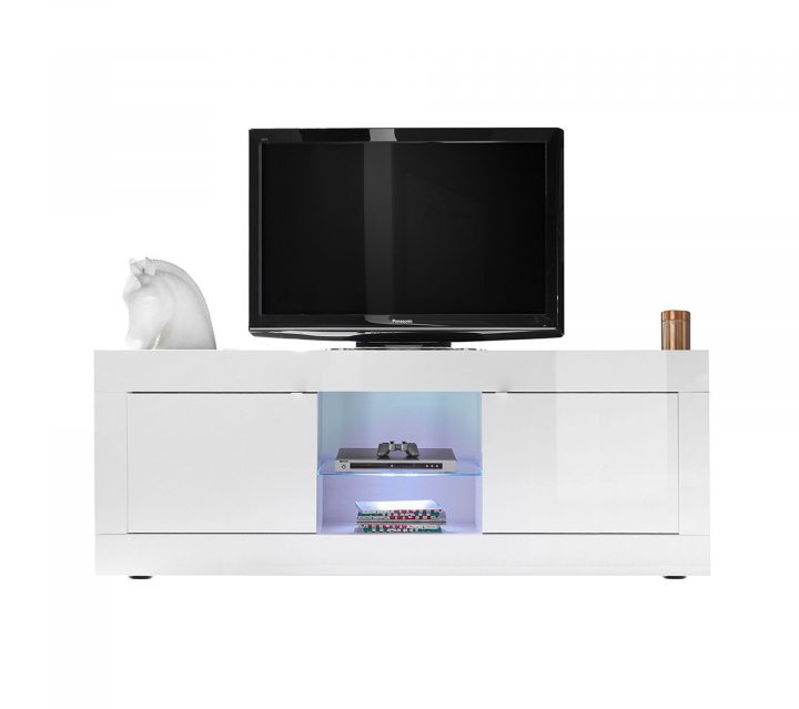 meuble de television blanc