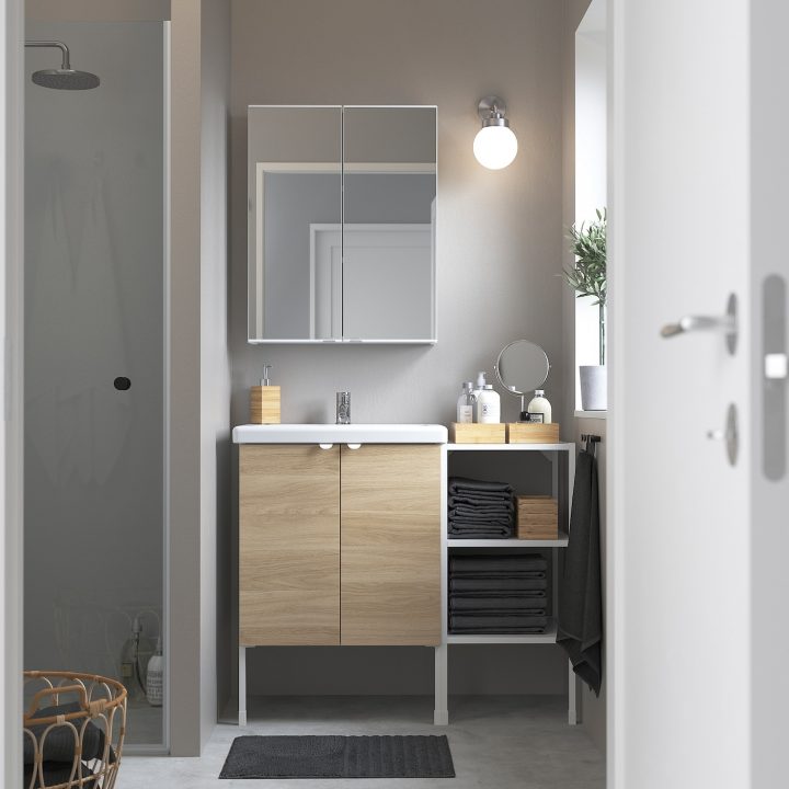 meuble salle de bain ikea enhet