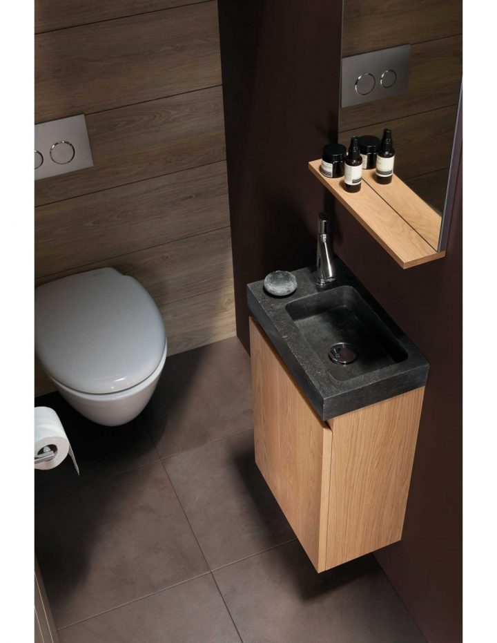 petit meuble toilette bois