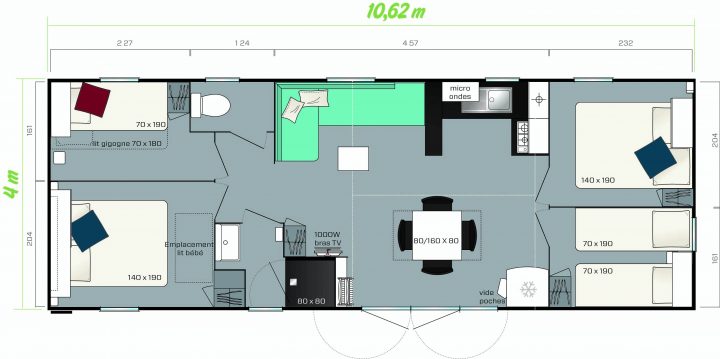 plan mobil home irm 2 chambres