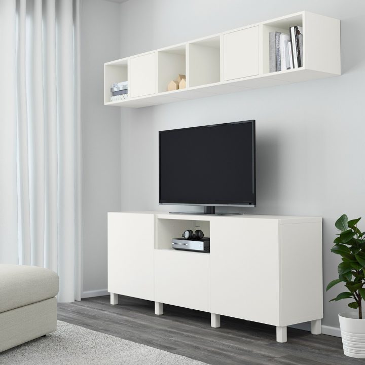 meuble tv avec rangement fermé ikea