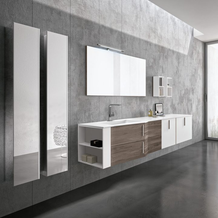 meuble salle de bains design italien