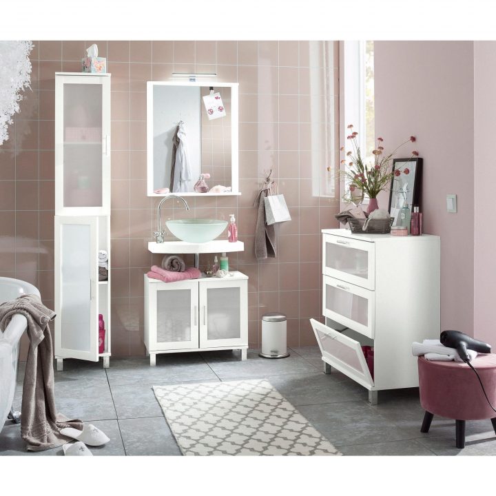 rangement meuble salle de bain