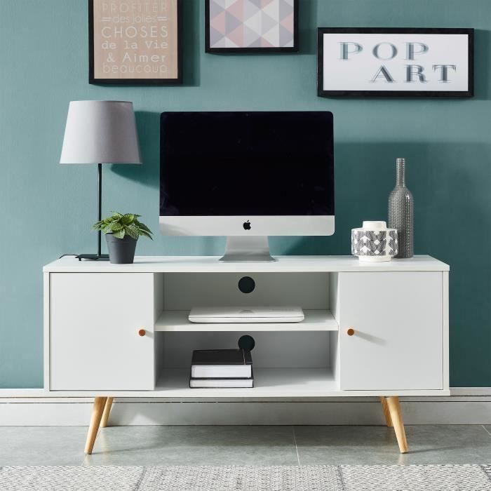 petit meuble tv scandinave