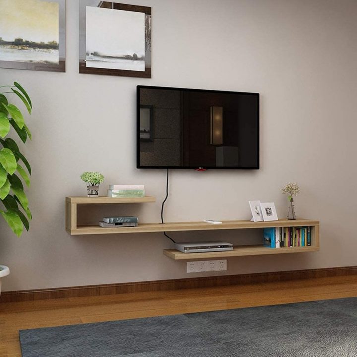 meuble tv etagere mural