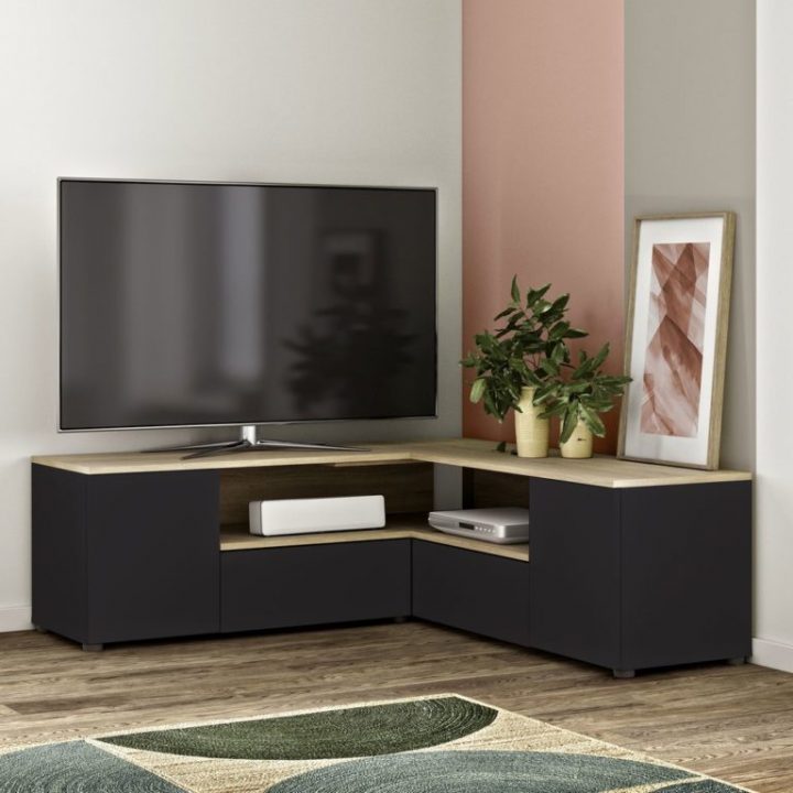 meuble tv d’angle design