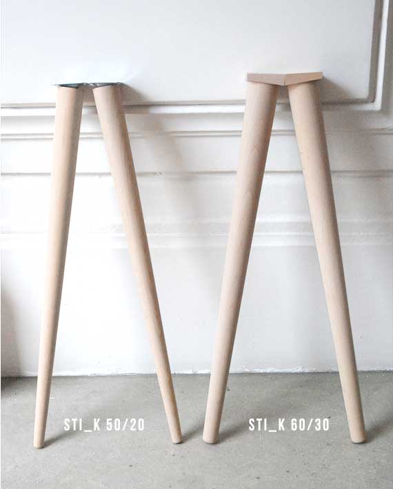 pieds de meuble scandinave