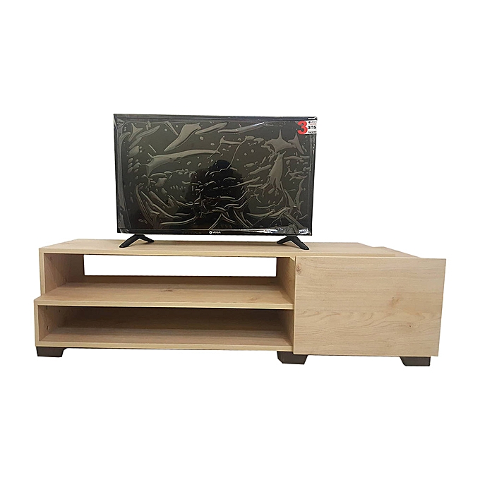 meuble tv beige laqué