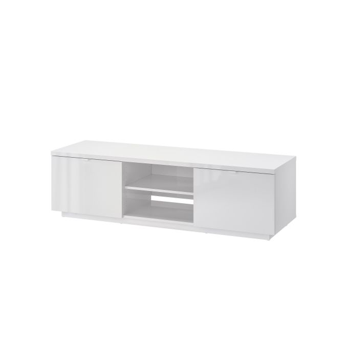 meuble tv ikea blanc et bois