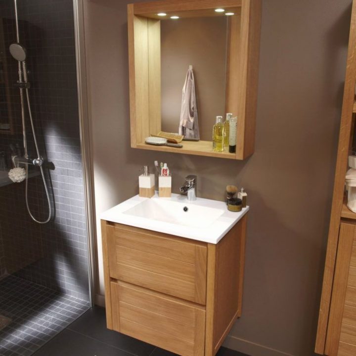 meuble salle de bain 60 cm sur pied ikea