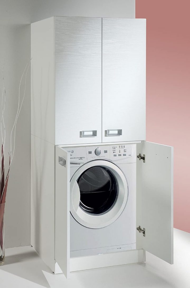 meuble rangement lave linge