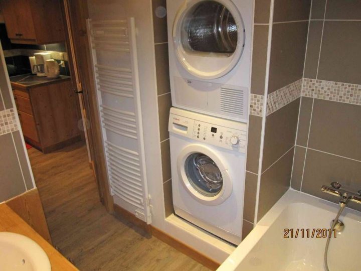 meuble buanderie machine a laver et seche linge