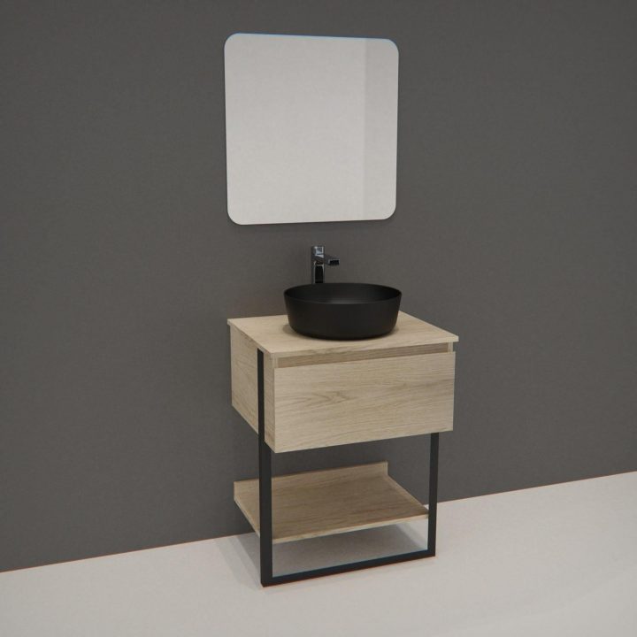 meuble de salle de bain 60 cm