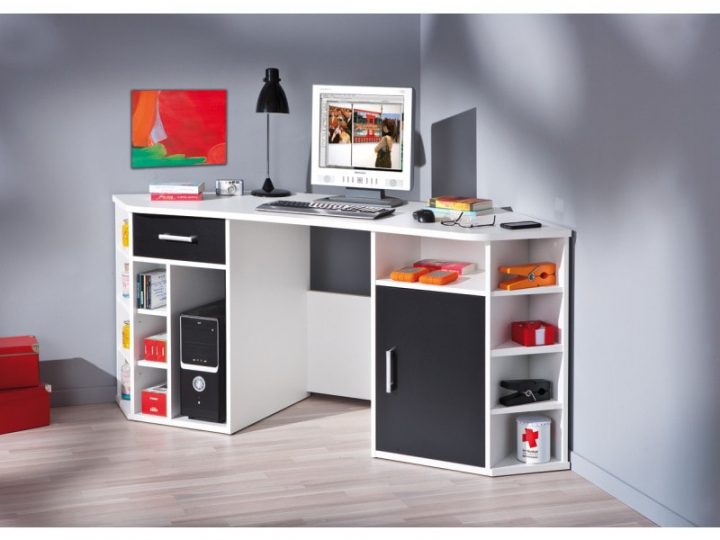 meuble rangement bureau – conforama