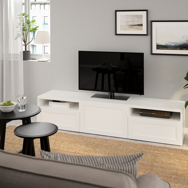 meuble tele blanc ikea