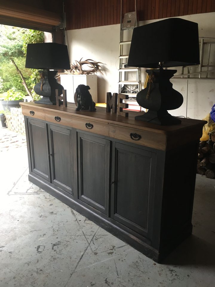 meuble buffet salon bois