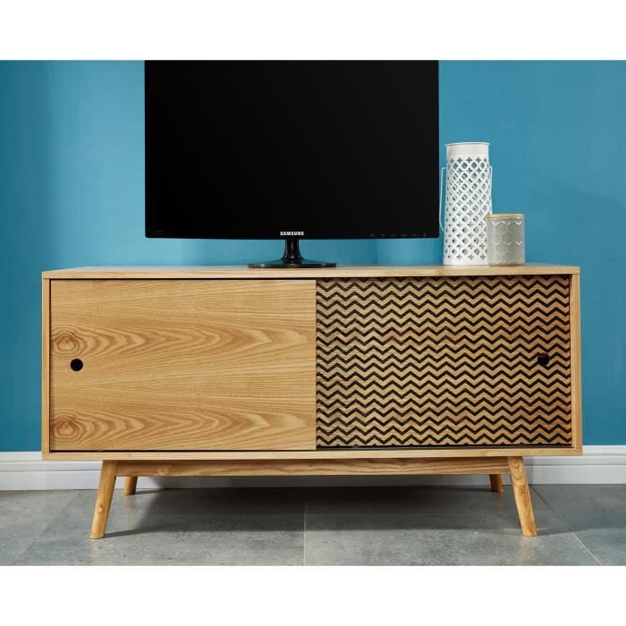 meuble tv scandinave pas cher