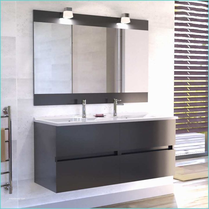 meuble vasque double salle de bain