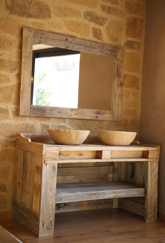 meubles salle de bain en palettes