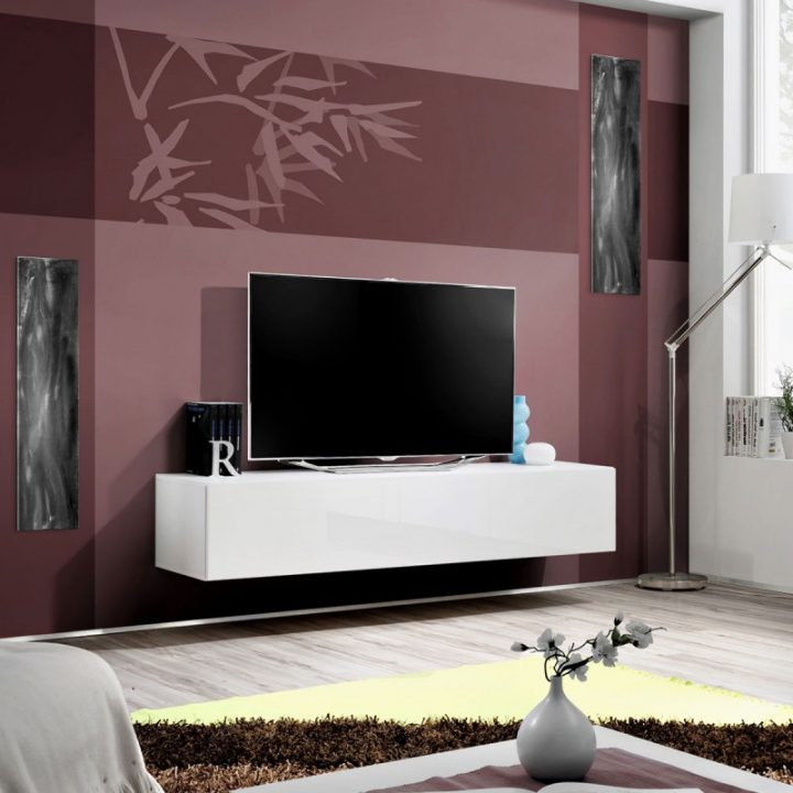 meuble de tv mural