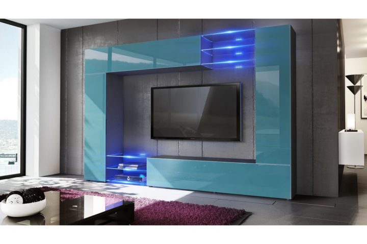 meuble tv led design