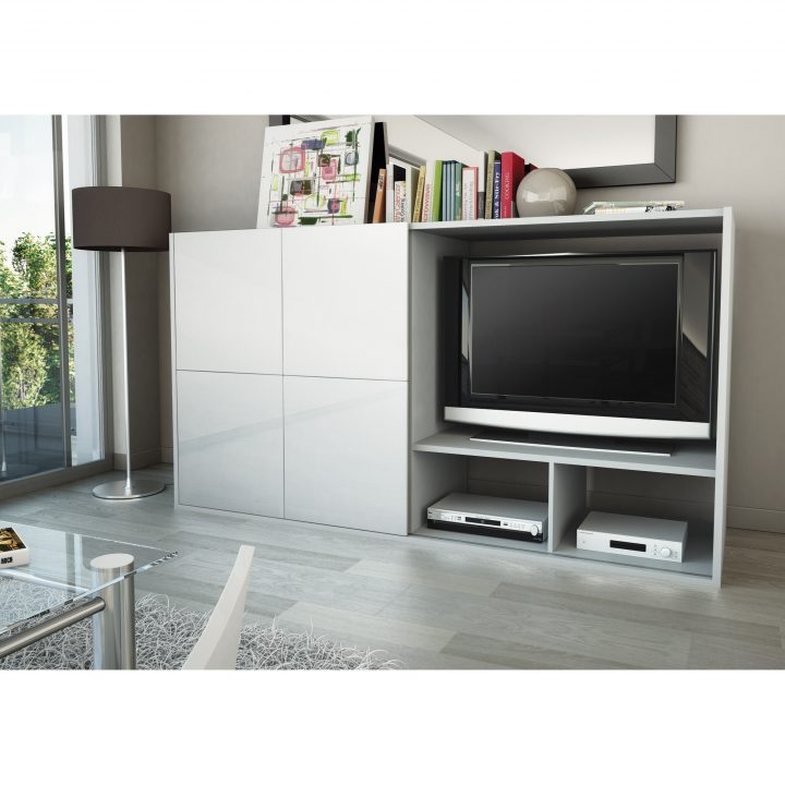 meuble tv avec porte