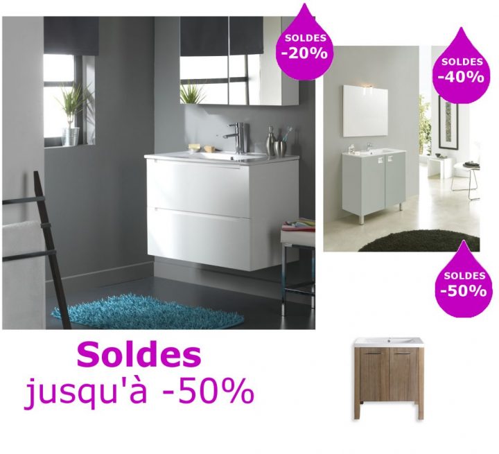 meuble salle de bains soldes