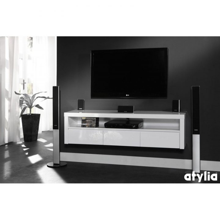 meuble tv suspendu 300 cm