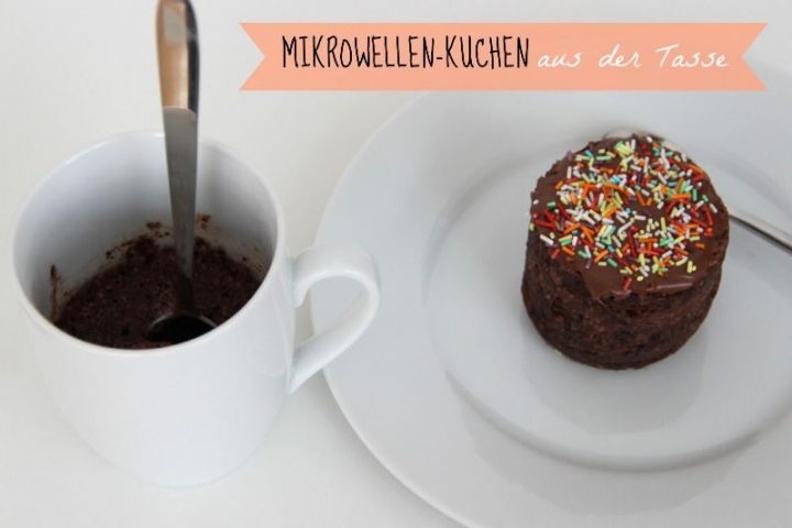 mikrowellen snacks aus der tasse