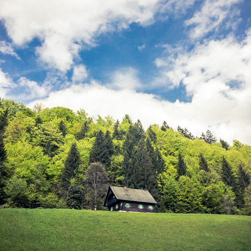 häuschen im grünen