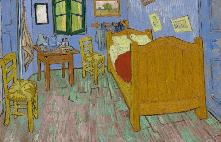 la chambre de van gogh coloriage