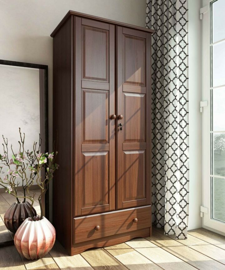 100% Solid Wood Flexible Wardrobe•Armoire•Closet By Palace encequiconcerne Armoire But