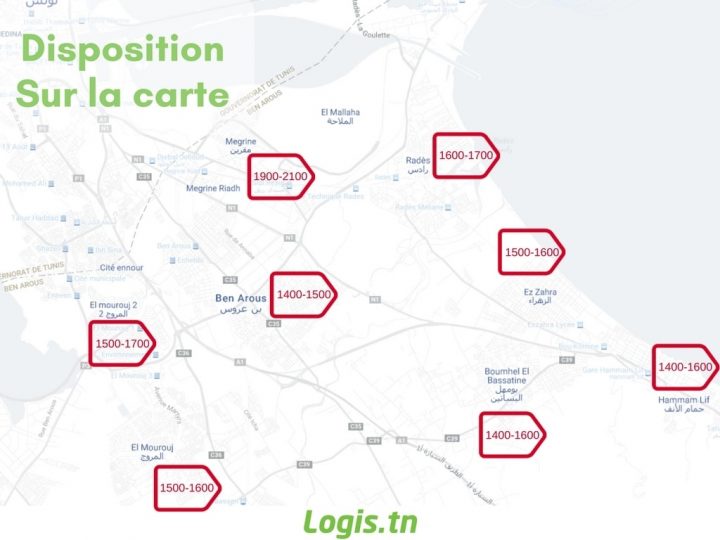 2018 – Liste Des Prix Du Mètre Carré De L’immobilier En dedans Prix Carrelage M2 Tunisie 2018