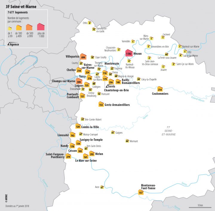 3F Seine-Et-Marne, Logements Sociaux Dans Le 77 pour Chambre Des Metiers Seine Et Marne