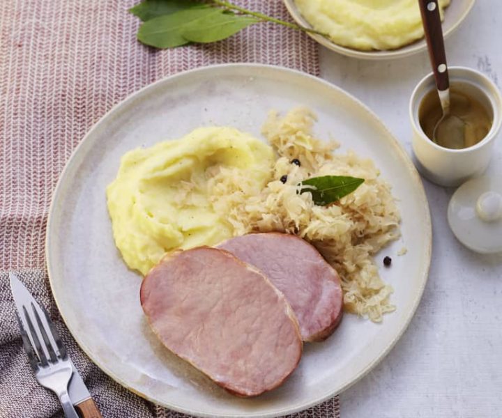 sauerkraut eintopf mit kasseler