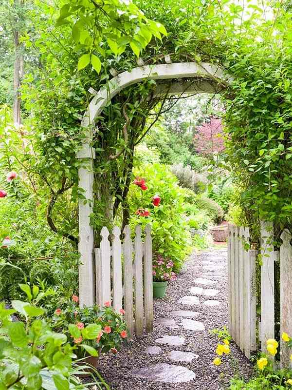 60 Idées Créatives Pour Aménager Son Allée De Jardin intérieur Idée Allée De Jardin