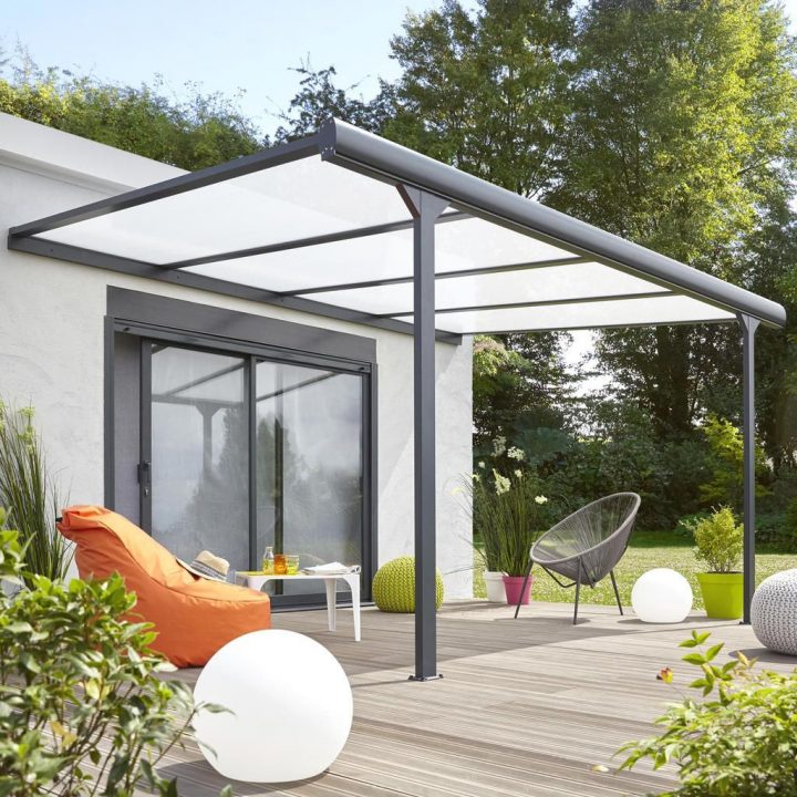 99 Pergola Alu Brico Depot | Pergola Alu, Pergola Murale dedans Pergola Adossée Ajustable