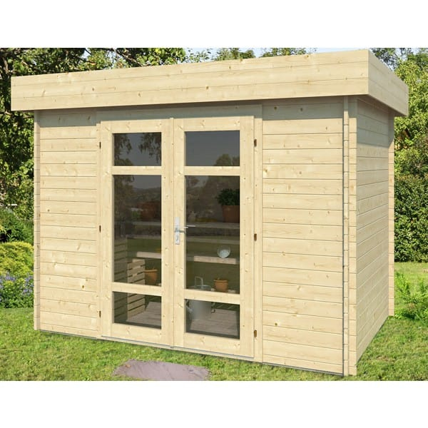 Abri De Jardin En Bois Vulcain 6 M² – 28 Mm, Abris De à Solde Abri De Jardin