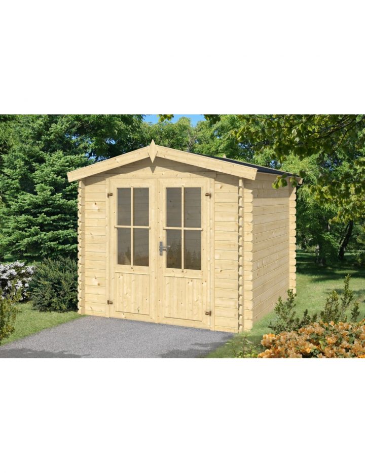 Abri De Jardin Houston 8.5 M² En Bois Massif 28 Mm intérieur Solde Abri De Jardin