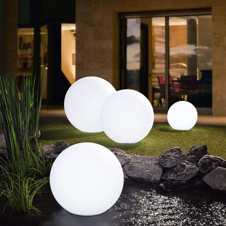 Acheter Boule Lumineuse Del Sans Fil En Ligne Pas Cher à Boule Lumineuse Jardin