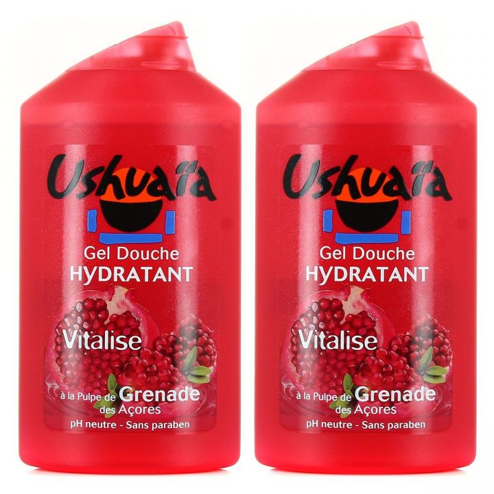 Acheter Promotion Ushuaïa Gel Douche Hydratant Grenade, Lot De 2X250Ml concernant Gel Douche Ushuaia