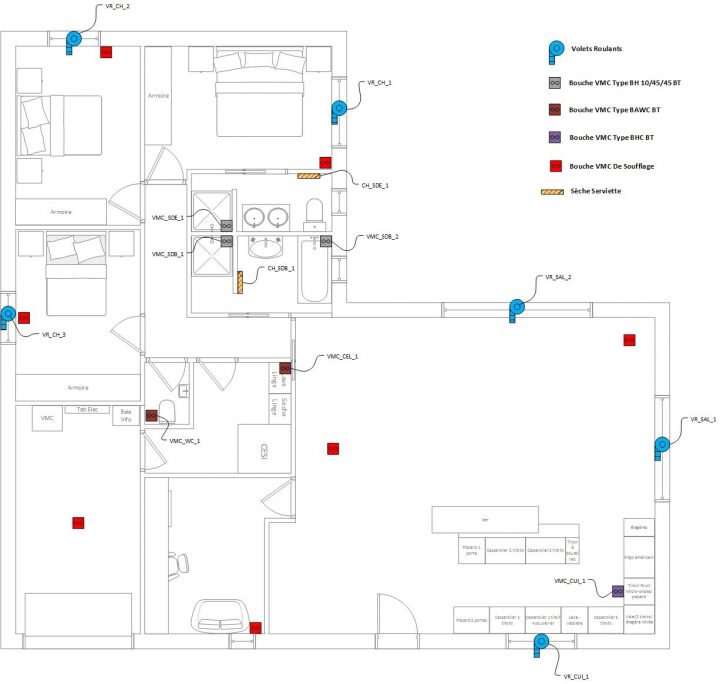 Aide Choix Et Installation Vmc – 13 Messages à Bouche Vmc Salle De Bain