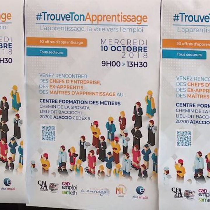 Ajaccio : #trouvetonapprentissage, Une Centaine De Contrats dedans Chambre Des Metiers Ajaccio