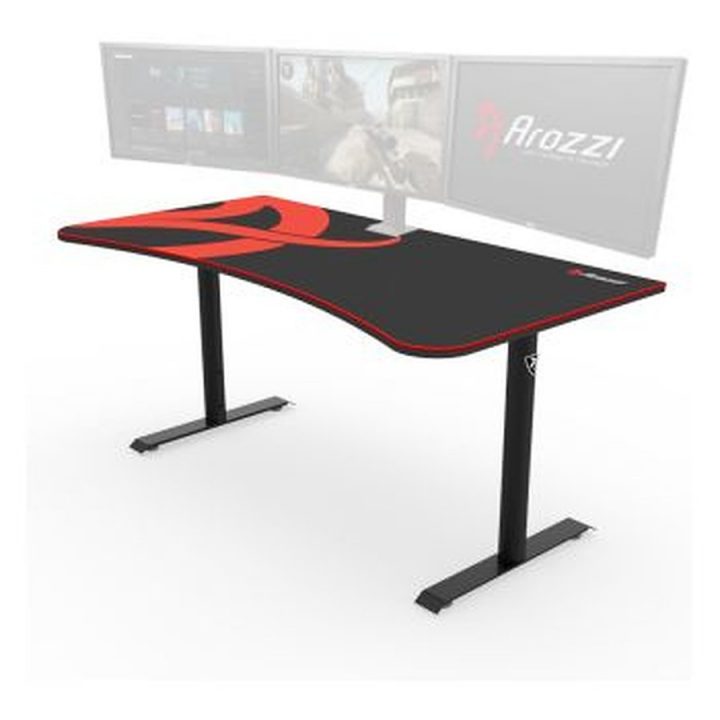 Arozzi Arena – Noir – Bureau Gamer Arozzi Sur Materiel concernant Bureau Gamer