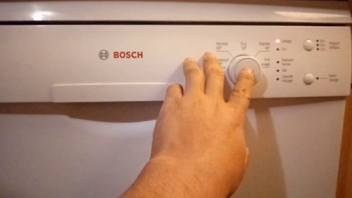 Astuce Pour Démarrer Lave Vaisselle Bosch Sms50E12Ff01 Voyant Robinet Fermé  Allumé serapportantà Panne Lave Vaisselle Bosch Voyant Robinet