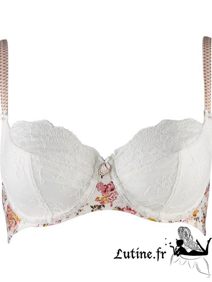 Aubade Fleurs De Plaisir Soutien-Gorge Balconnet Dentelle destiné Aubade Jardin Des Délices