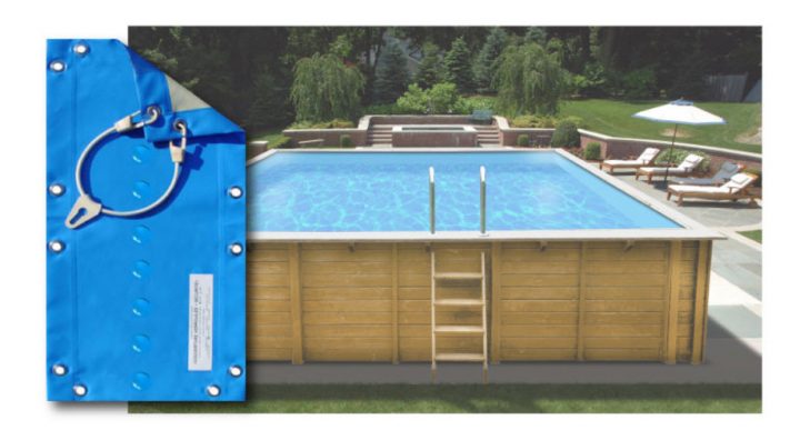 Bâche Hiver Sécurité Piscine 300X300 Bois Woodfirst intérieur Piscine Bois Woodfirst