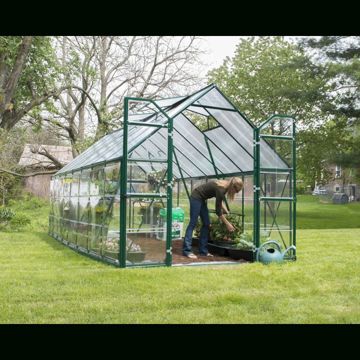 Balance Green Greenhouse 8' » Tip Top Yards destiné Pergola Tuscany 4200