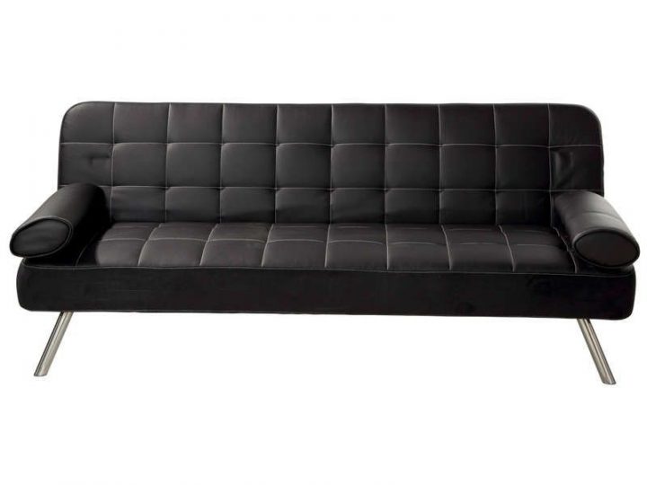 Banquette-Lit Clic-Clac Joy Coloris Noir – Conforama à Clic Clac Conforama